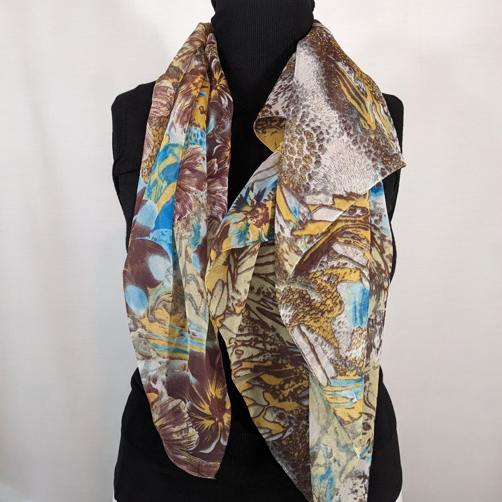 Sheer Square Scarf